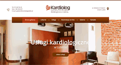 Desktop Screenshot of kardiologlublin.pl